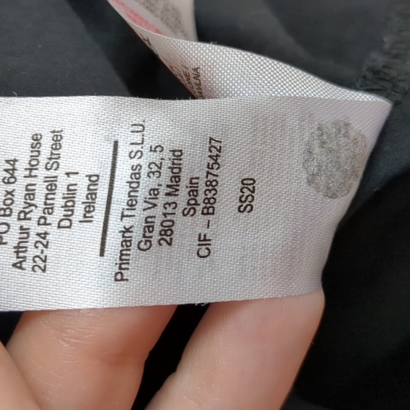 Size 4 Primark Black Tiered Dress Prairie Minimalist Capsule Wardrobe - Picture 8 of 12